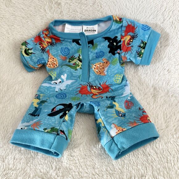 Build A Bear Workshop HTTYD How To Train Your Dragon Sleeper Outfit Toothless - Picture 5 of 5
